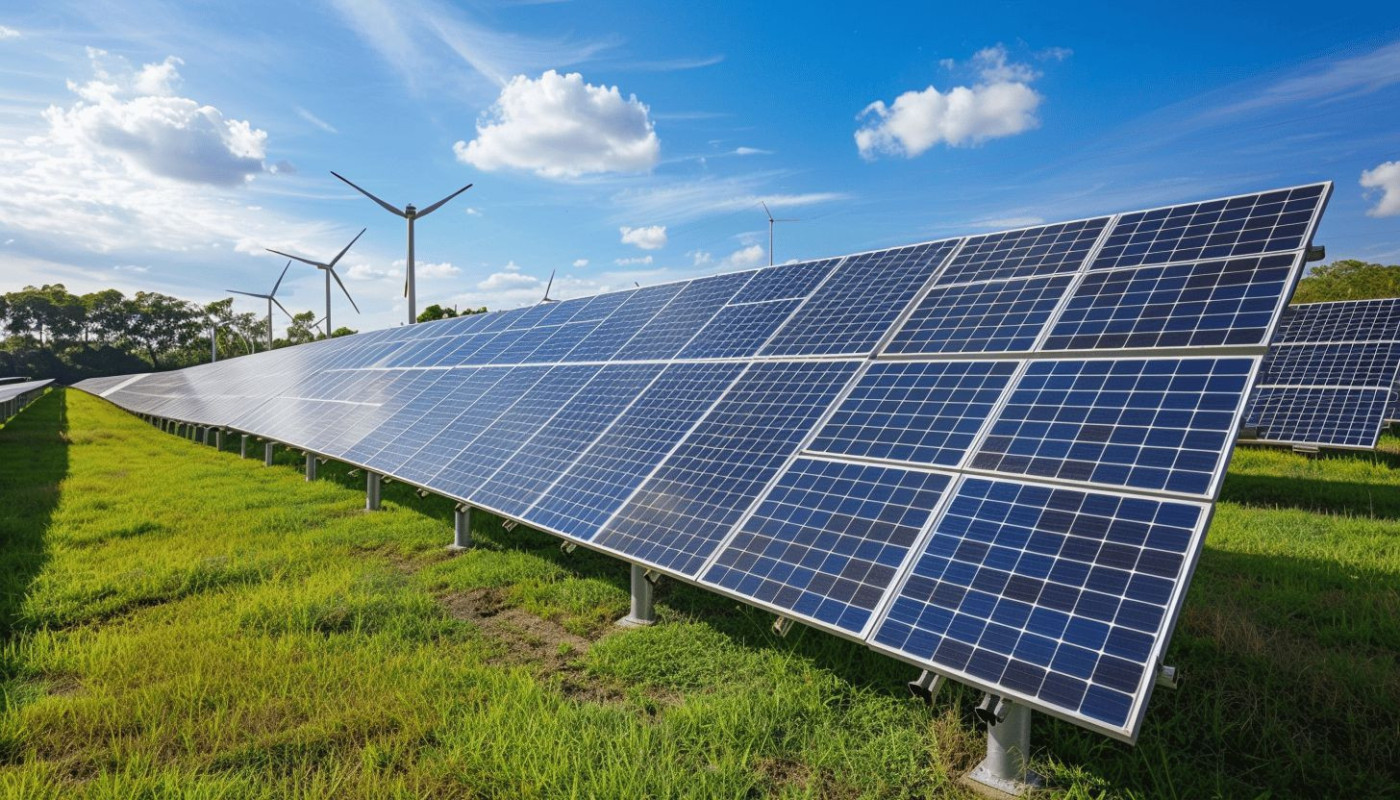 Installation de panneaux solaires hybrides pour une autonomie énergétique
