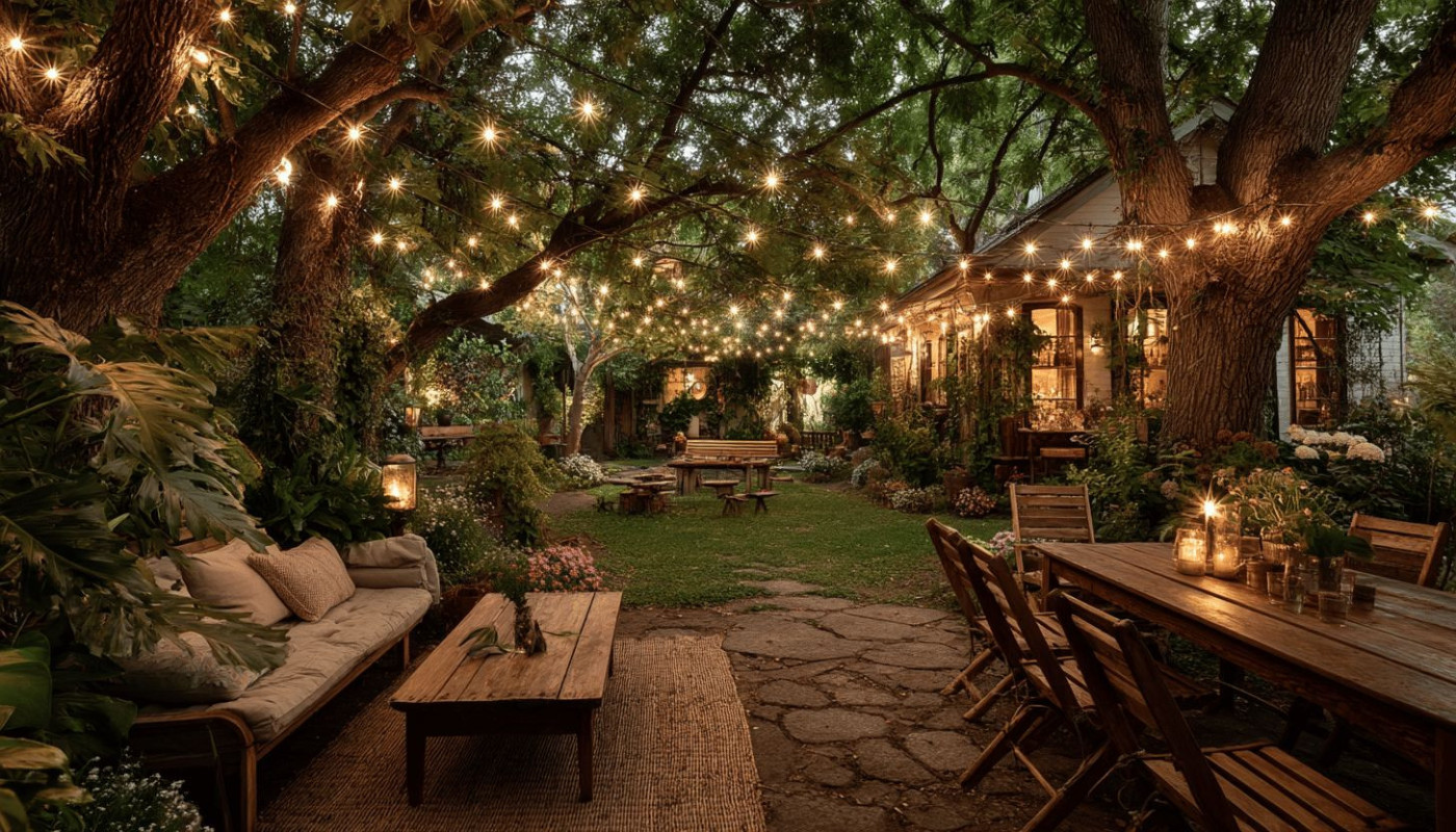 Techniques d'éclairage économiques pour jardins astuces et tendances